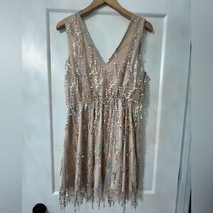 Sequin Embellished Dress